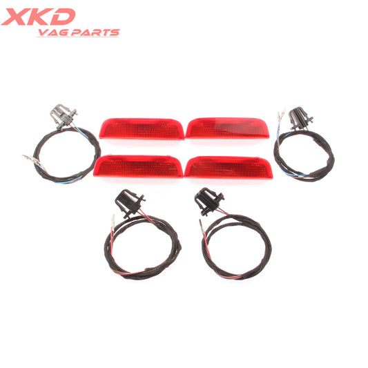 ya 1 6.30 Door Warning Light w/ Cable Set for VW Rabbit for JETTA for Golf MK5 MK6 for Passat B6