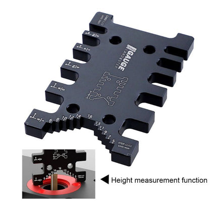 ya 26 High Tenon Caliper Meter Card Metric Carpentry Router New