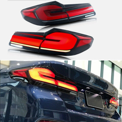 ya 10 10.28 Sequential Rear Lamps LED Tail Lights For G30 M5 F90 5 2017-2020 Pair n