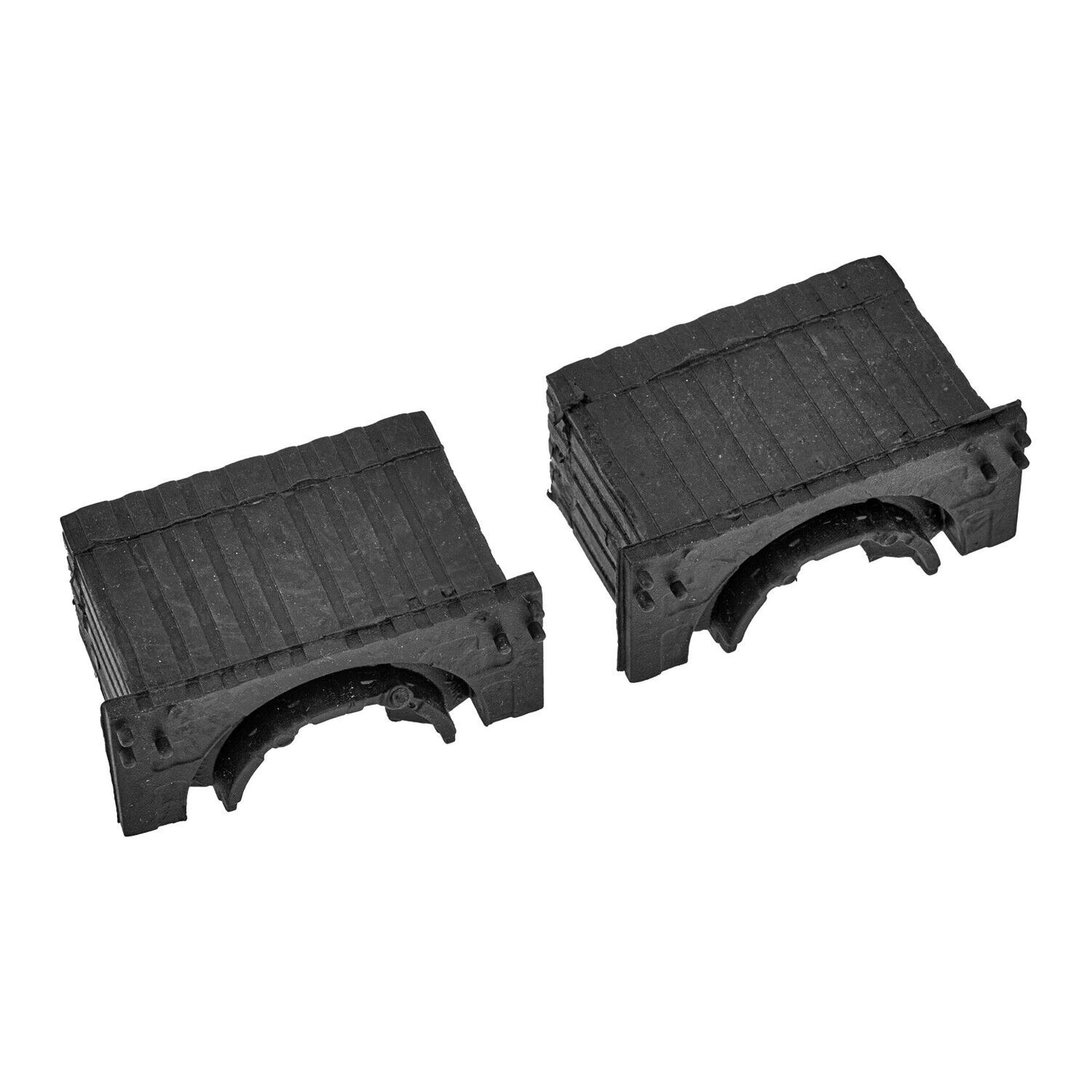 One pair of front upper and lower stabilizer bar bushings for 2010 - 2016 for Porsche for PANAMERA 