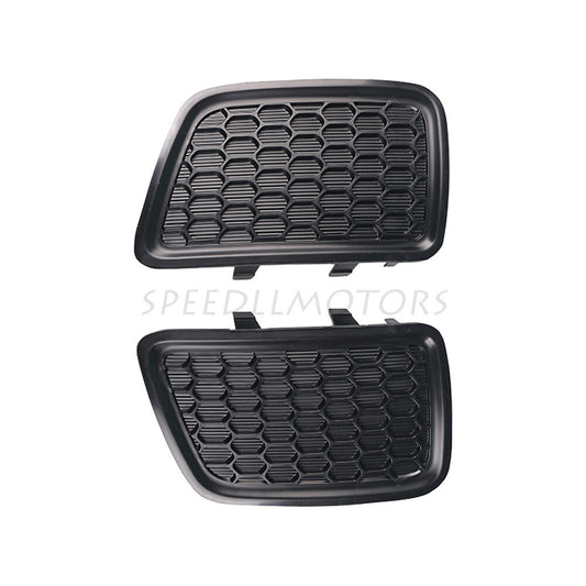 ya 27 6.18.2 1 Pair for Jeep for Grand Cherokee 2014-2016 Front Lower Grille Tow Insert Bezel L+R
