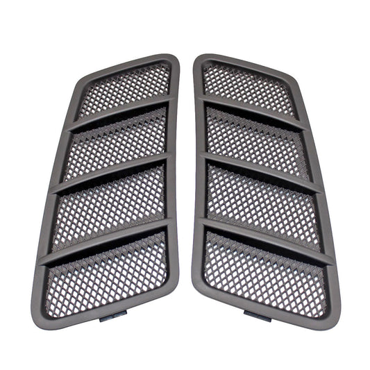 ya 1 6.30 Left&Right Hood Air Vent Grille Cover for Mercedes W166 ML GL Class 2012-15