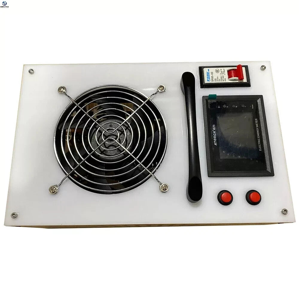 ya 17 2500W High-equency Induction Heating Fur ce for Metal Smelting + Crucible