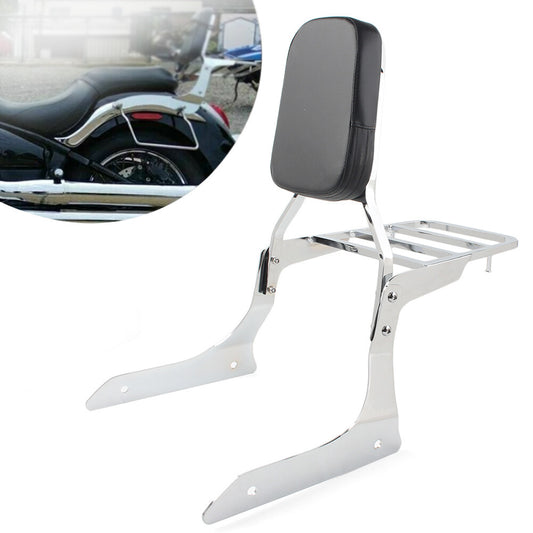 ya 3 6.25.3 Backrest Sissy Luggage Rack Passenge for Yamaha Stryker 1300 XVS1300 2011-17