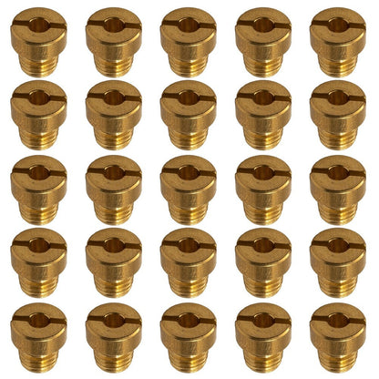 ya 5 8.7 25x main jet M6 for & for Mikuni carburetors 6mm main jet set 88- 98