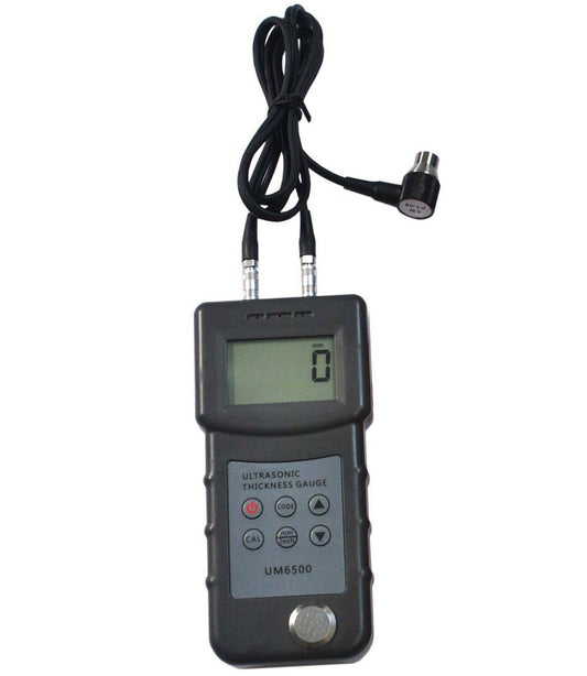 UM6500 Ultrasonic Thickness Gauge Meter Tester 1.5-200mm 0.06-8inch (in Steel)
