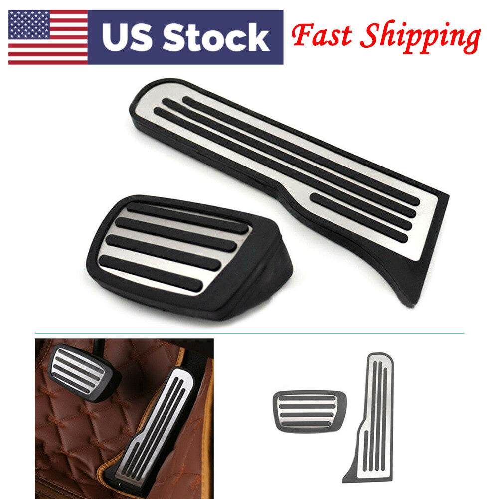 ya 9 6.5.2 Foot Gas Brake Pedals Cover Kit Fit for Chevrolet Camaro 2016 2017 2018 2PCS Car