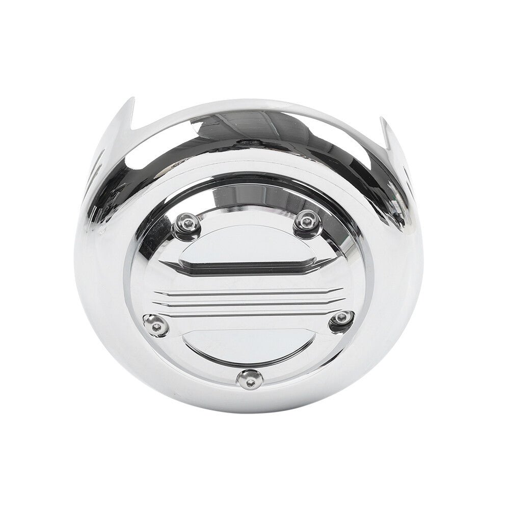 ya 5 8.7 Horn Cover w/5 Hole Point Cover Kit for Harley Softail FXST Touring FLHT Dyna XL