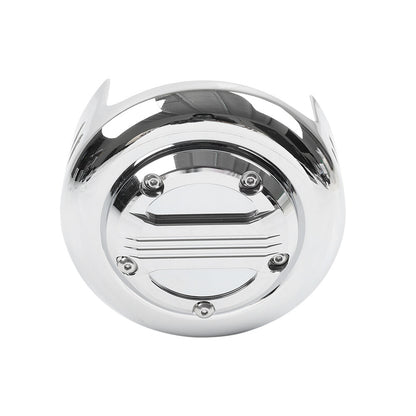ya 5 8.7 Horn Cover w/5 Hole Point Cover Kit for Harley Softail FXST Touring FLHT Dyna XL