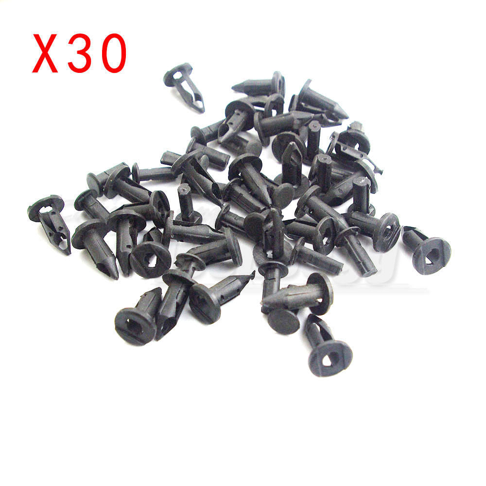 ya 5 8.7 30Pcs ATV Fender Clips 8mm for Suzuki Eiger Ozark King Quad for Ford Chry
