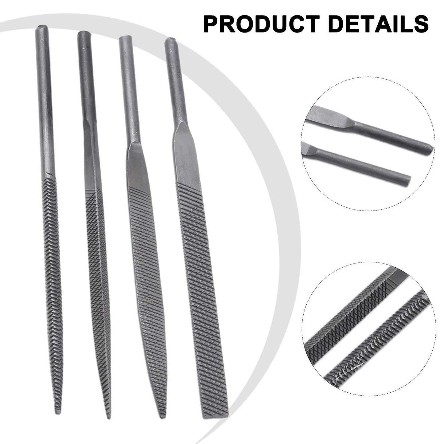 ya 26 4 Pcs/Set Pneumatic File Blades Air File 5??125mm Small File Air File Saw Parts