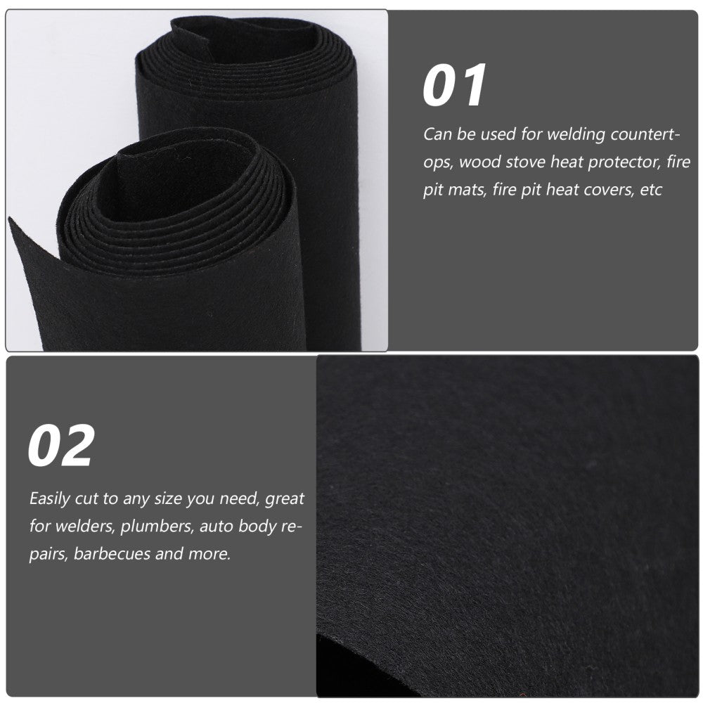 ya 5 8.7 Flame Retardant Felt Cloth Soldering Mat Insulation Pad Fire Resistant Blanket