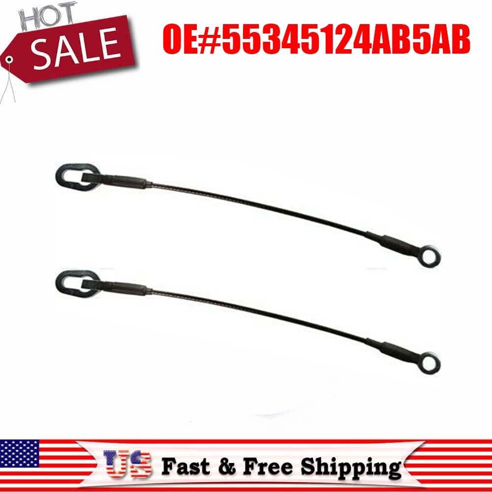 ya 10 5.29.2 55345124AB 55345125AB 1 Pair New Tailgate Tail Gate Cables for Ram 1500 94-96