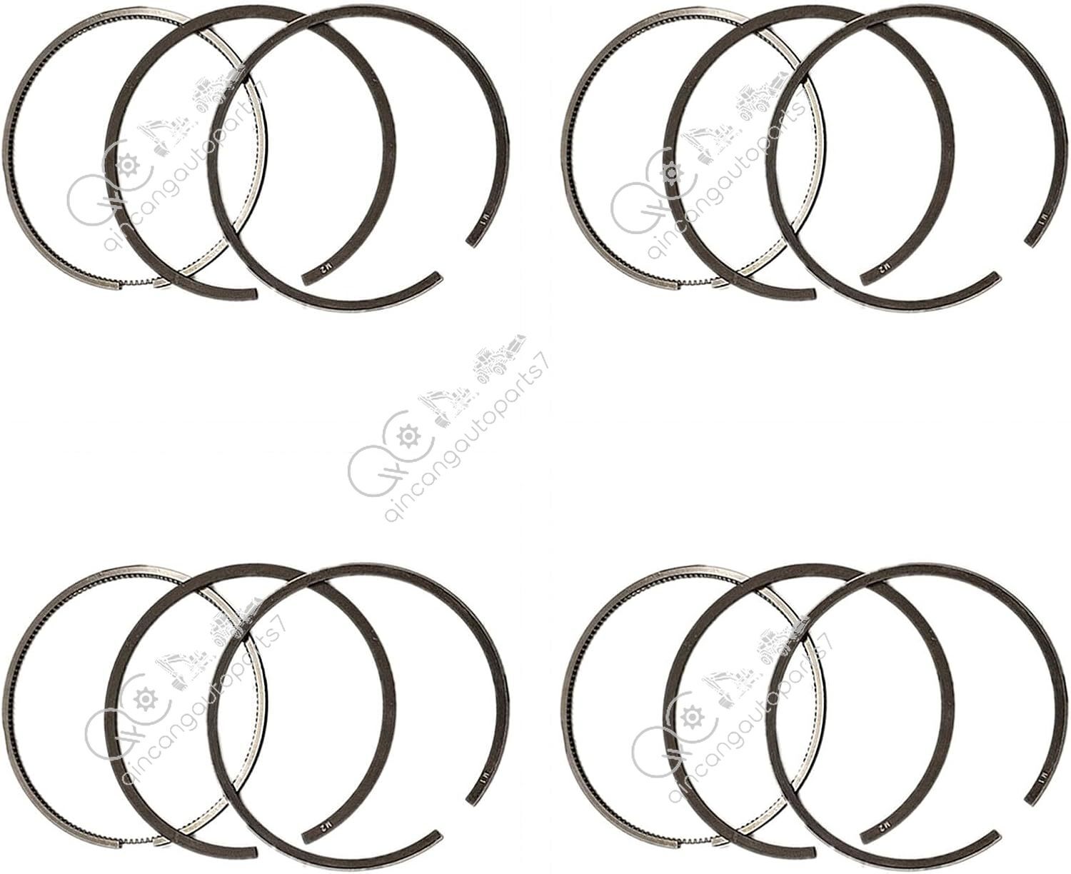 ya 3 6.25.2 4 sets of piston rings 6140-31-2040 6140312040 Komatsu 4D92 engine replacement parts