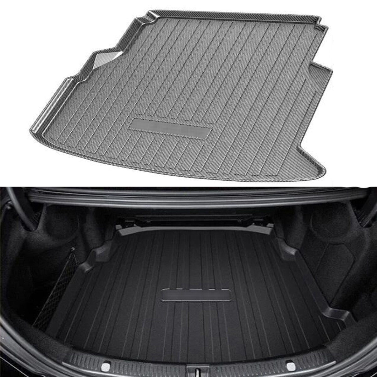 ya 7 6.10.3 Car Rubber Mat Pad Liner Cargo Mat Tray Trunk Floor Mat For M- for benz E-Class 2024+