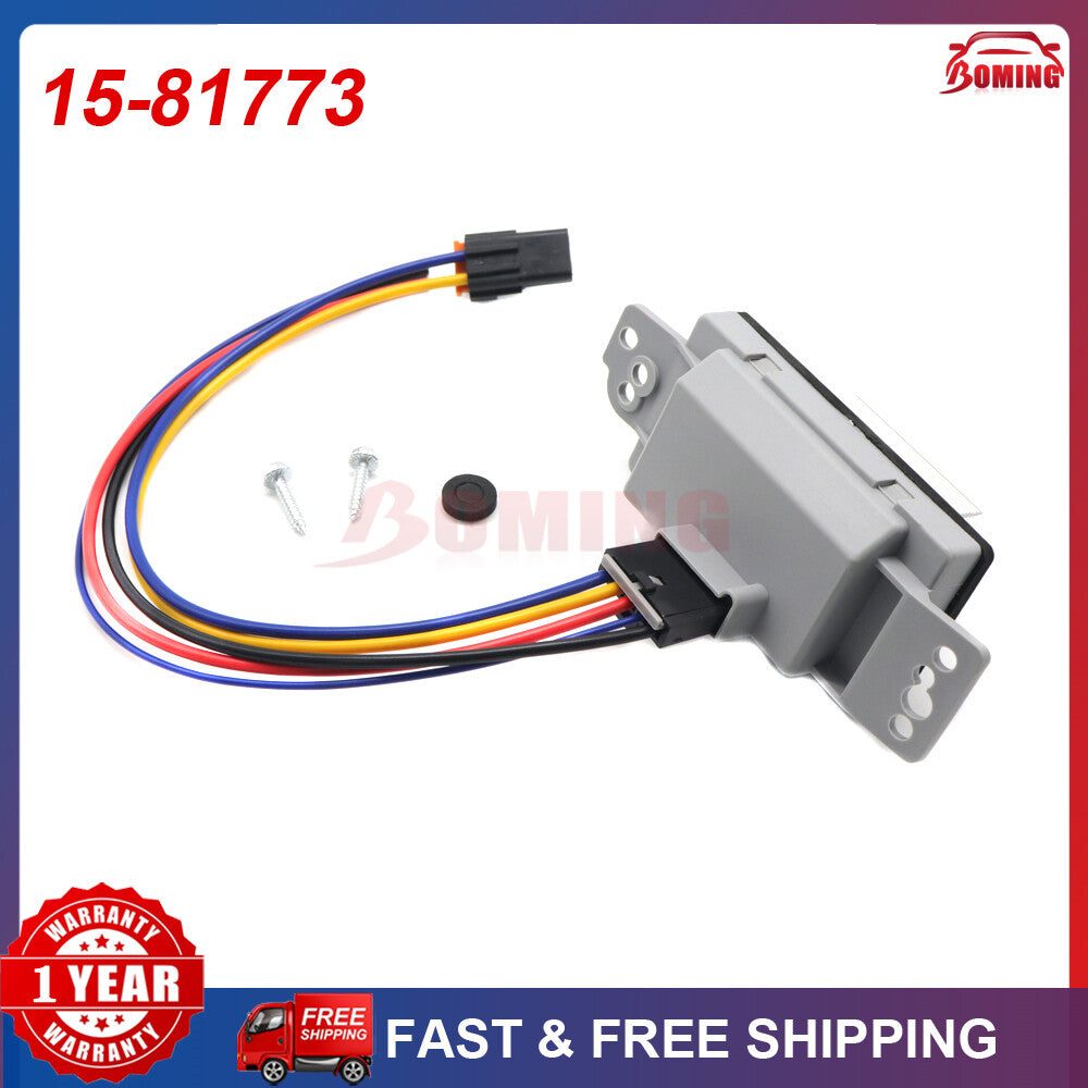 ya 11 6.6 HVAC Blower Motor Resistor Complete Kit with Wiring Harness for Chevrolet for Silverado 15-81773