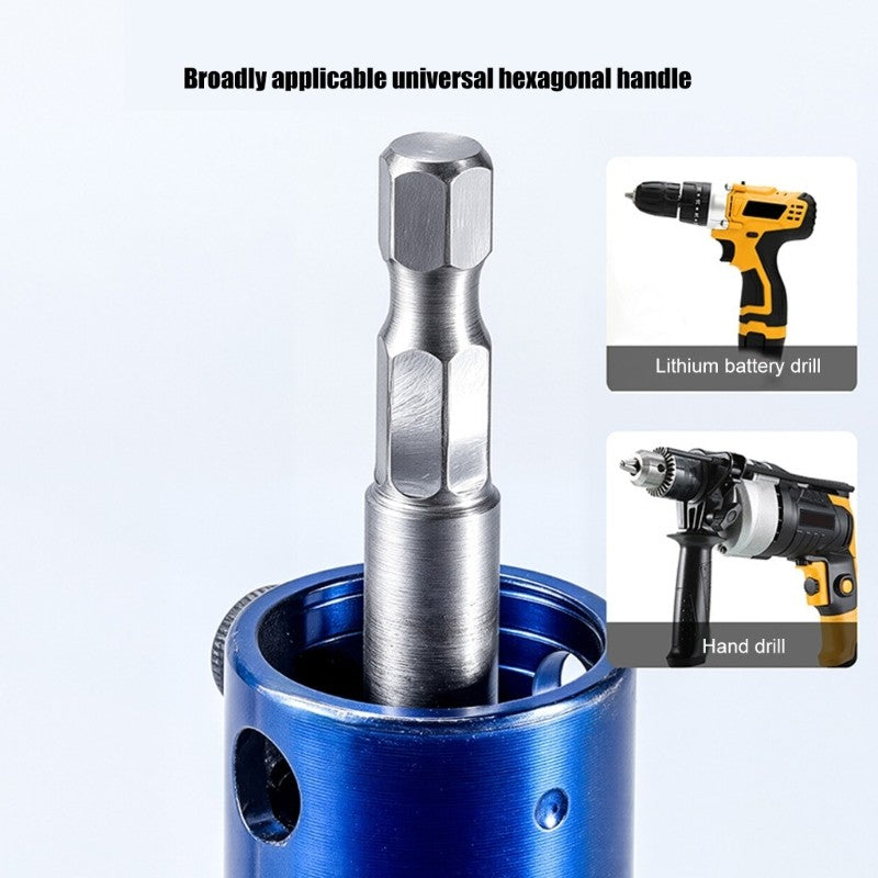 ya 14 Corrosion Resistant Screw Removal Tool For 1/2 3/4 1 Threads Electric Drills