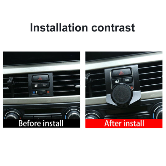 ya 2 7.14 Mobile phone holder center air vent holder bracket suitable for BMW 3 Series E90 E91 E92