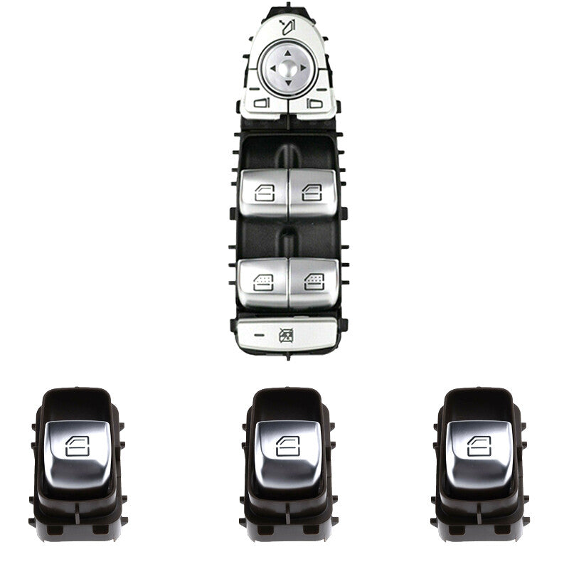 ya 1 8.5.1 Power Window Control Switch kit For C300 C450 C63 GLC300 Black