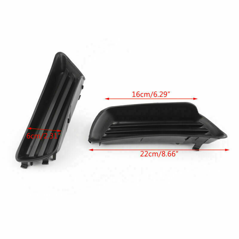 ya 1 8.5.3 Front Bumper Light Hole Cover Pair Set 52127-06050 Fits 2007-09 for Camry
