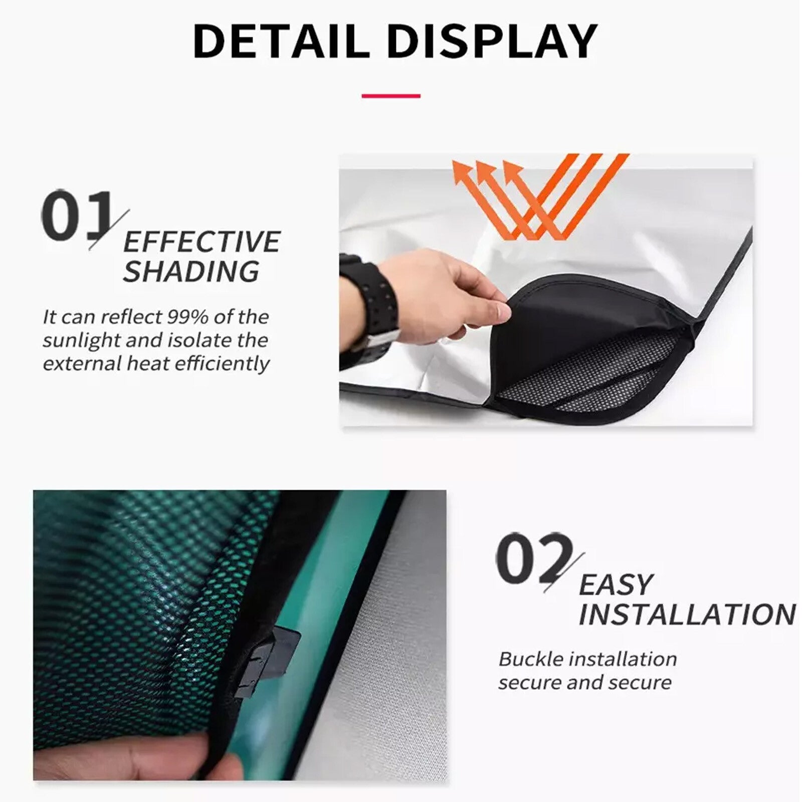 ya 5 8.7 Top Skylight Roof Sunshade Shade Sunroof Upgrade Mesh Net for Porsche for Taycan Nnl