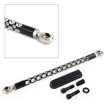 ya 5 8.7 12 CNC Shift Linkage Shifter Link for Harley Touring Electra Glide 87-19 Black