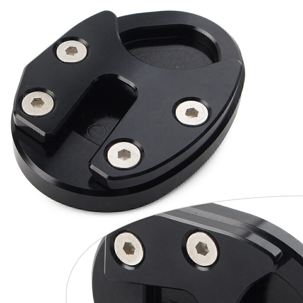 ya 4 6.17 Motor kickstand Foot Support Side Stand Pad Fit SYM MAXSYM TL500 19-2021 Black