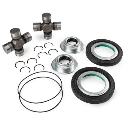 ya 5 8.7 Front Axle Seal and Greaseable U-Joint Kit for Ford F250 F350 Super Duty XL 6.2L