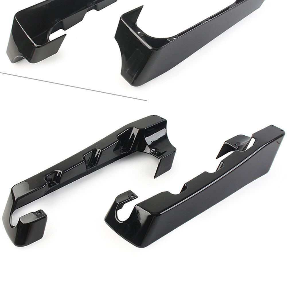 ya 11 6.5 4 Hard Stretched Saddle Bag Extensions Fits for Harley Touring Road King 94-13