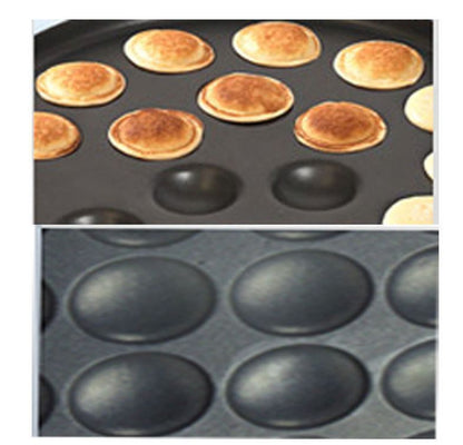 ya 25 100pcs Commercial Electric Poffertje Dutch Pancake Machine Maker Iron Baker