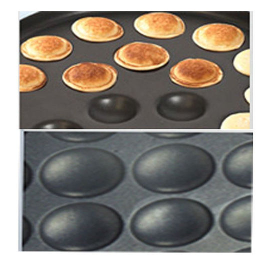 ya 25 100pcs Commercial Electric Poffertje Dutch Pancake Machine Maker Iron Baker