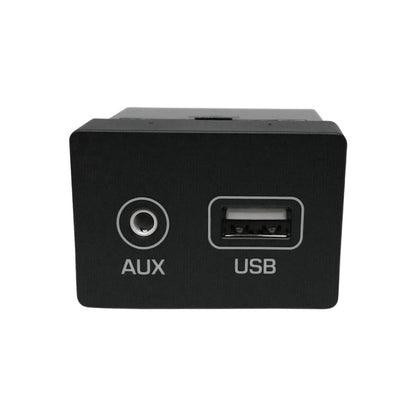 ya 5 8.7 96120-D3000 Front Jack AUX & USB Connector for Hyundai for Tucson 2016 2017 Black
