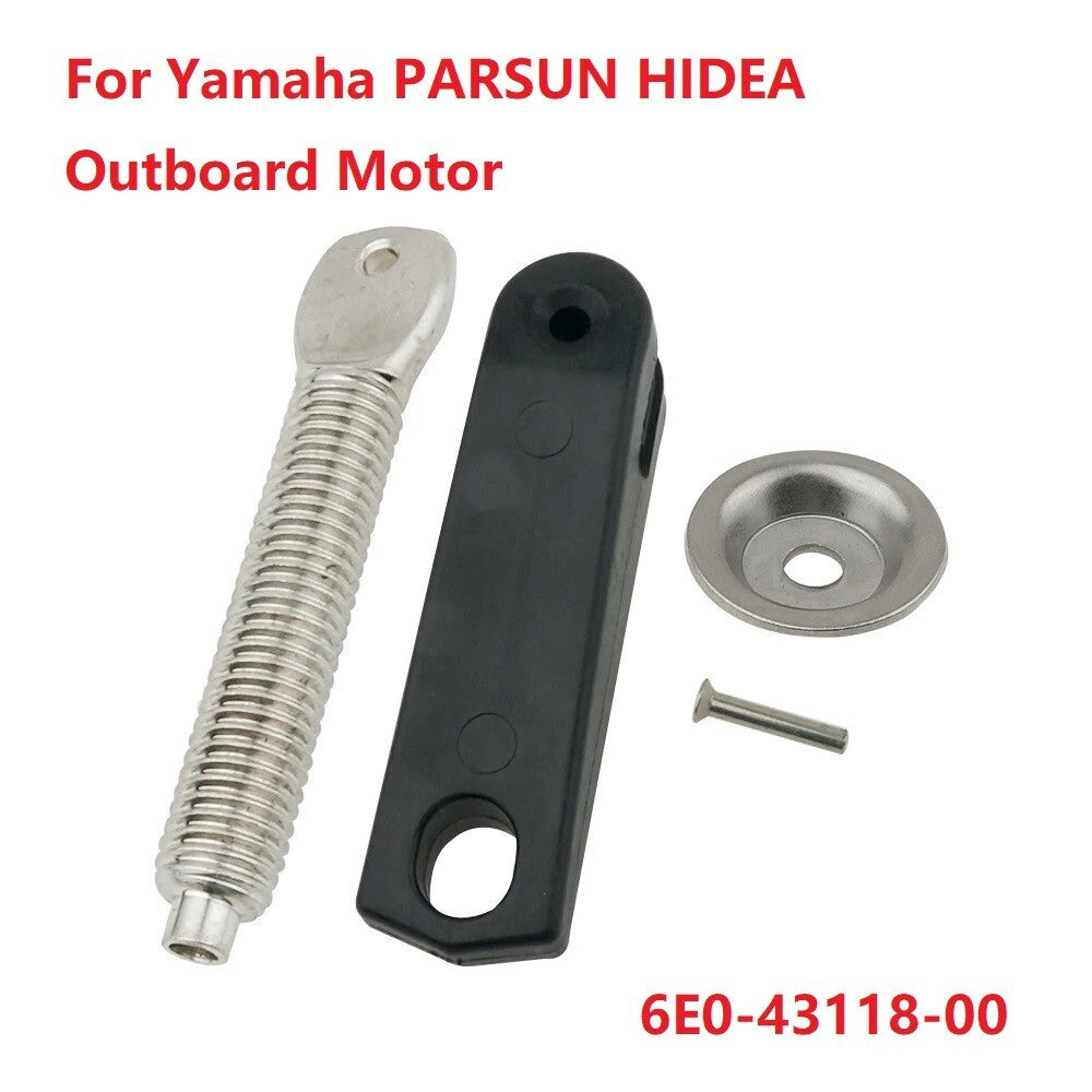 ya 27 7.20 Clamp Screw Set Transom Pad Plate Swivel Pin 6E0-43118-00 for Yamaha Outboard