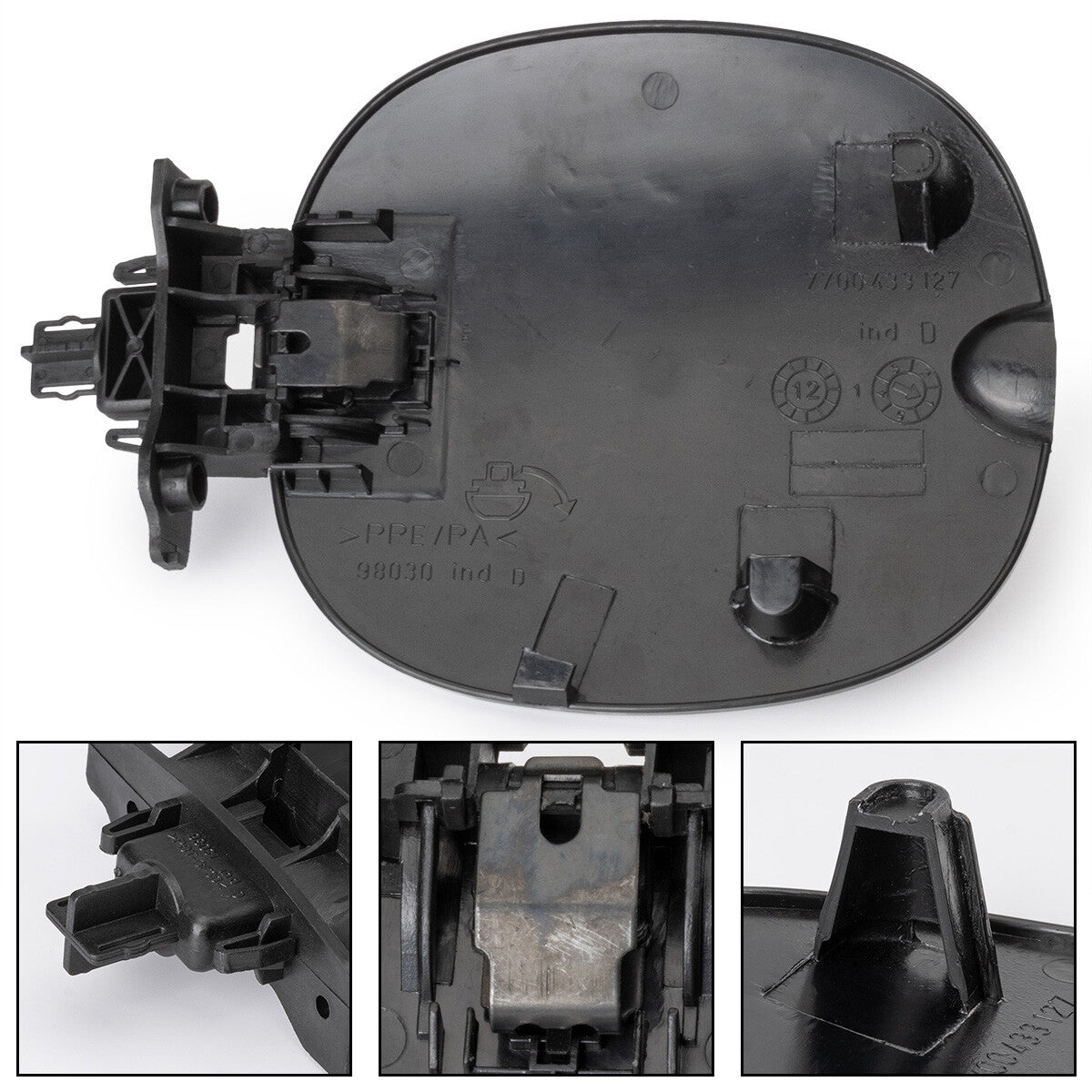 ya 5 8.7 1 Piece Fuel Flap Protector for Renault for Clio Symbol Thalia MK1 7700433127