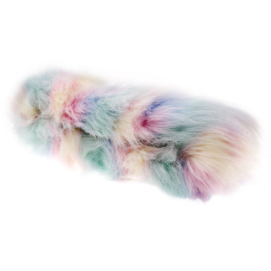 ya 1 7.3 Pink Car Accessories Interior Fluffy Steering Wheel Cover Women Fuzzy
