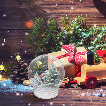 ya 25 20 Pcs DIY Holiday Decoration Clear Plastic Or ments for Crafting