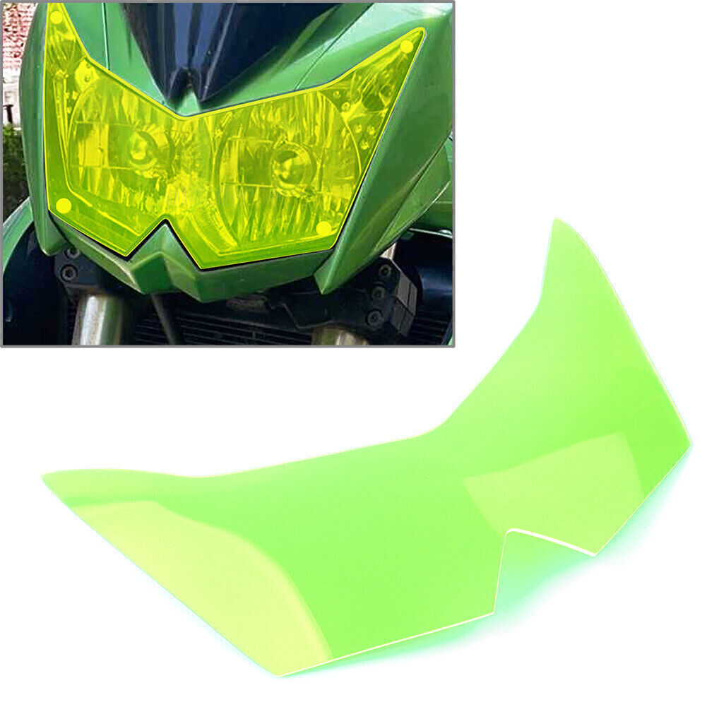 ya 4 6.22 Green Headlight Guard Shield Screen Lens for Kawasaki Z750 07-14 Z750R 11-13
