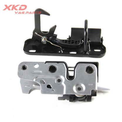 ya 5 8.7 Engine Cover Hood Lock Upper & Lower Set for VW for JETTA for Golf GTI Rabbit Mk5
