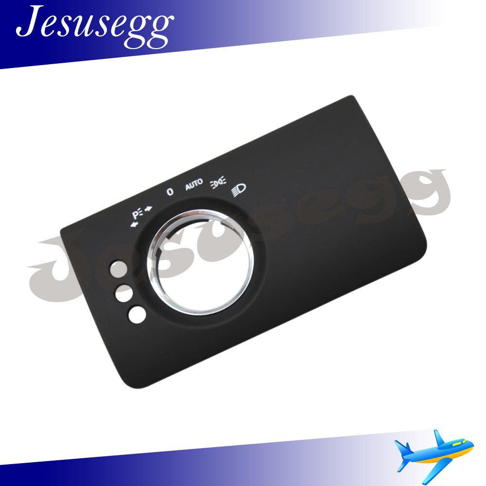 ya 13 for Mercedes-Benz X164 W164 ML GL Headlight Control Switch Cover Black 3 Hole