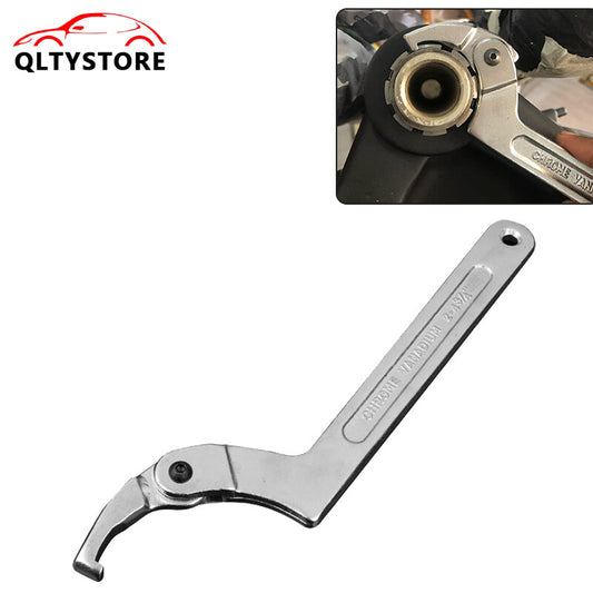 ya 1 7.3 Adjustable Hook Wrench 51-121mm C Flat Spanner Tool Slotted Retaining Universal