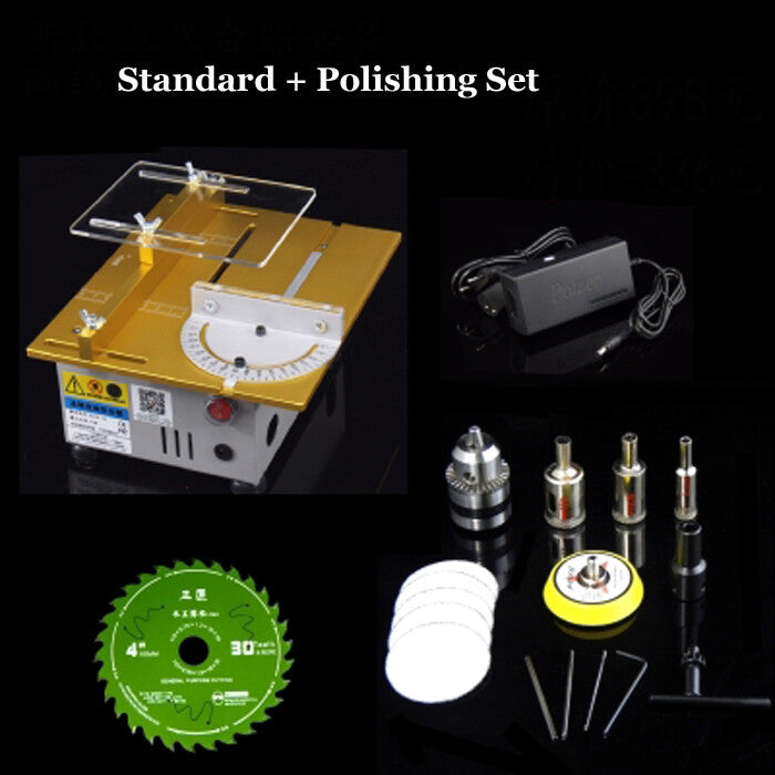 ya 26  Table Saw Portable DIY Wood Cutting Machine Woodworking Grinder Polisher