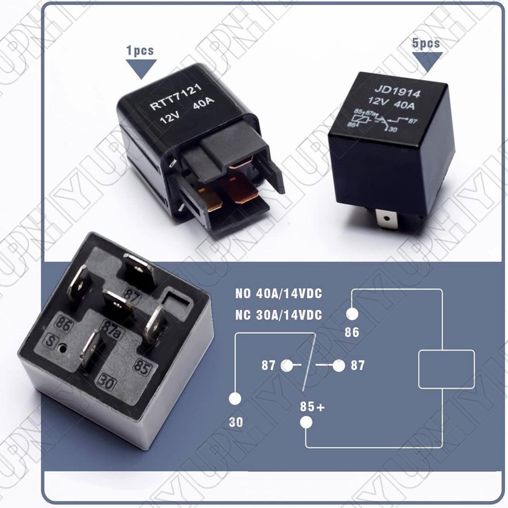 ya 6 6.13 12 volt modified 6 way fuse and relay box for cars trucks boats auto racing