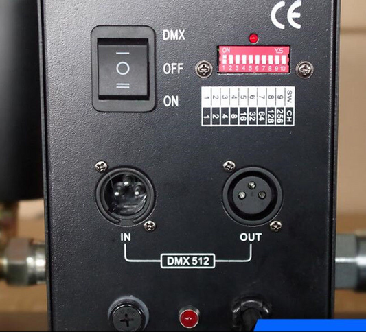 New Double-Pipe CO2 Air Column Machine DMX 512 Switchable CO2 Column Jet Machine