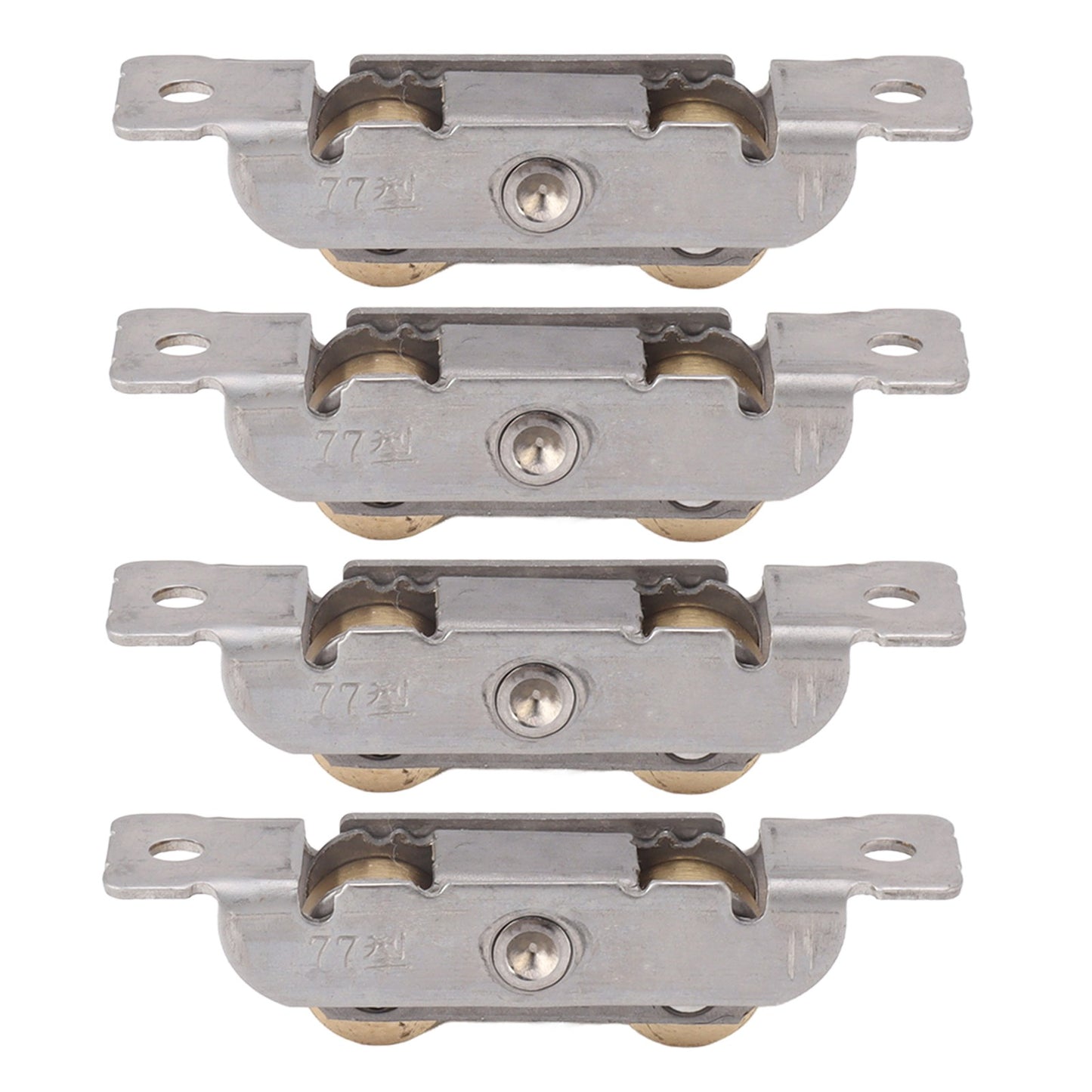 ya 14 4PCS Sliding Patio Door Roller Assembly Stainless Steel Copper Ball ing
