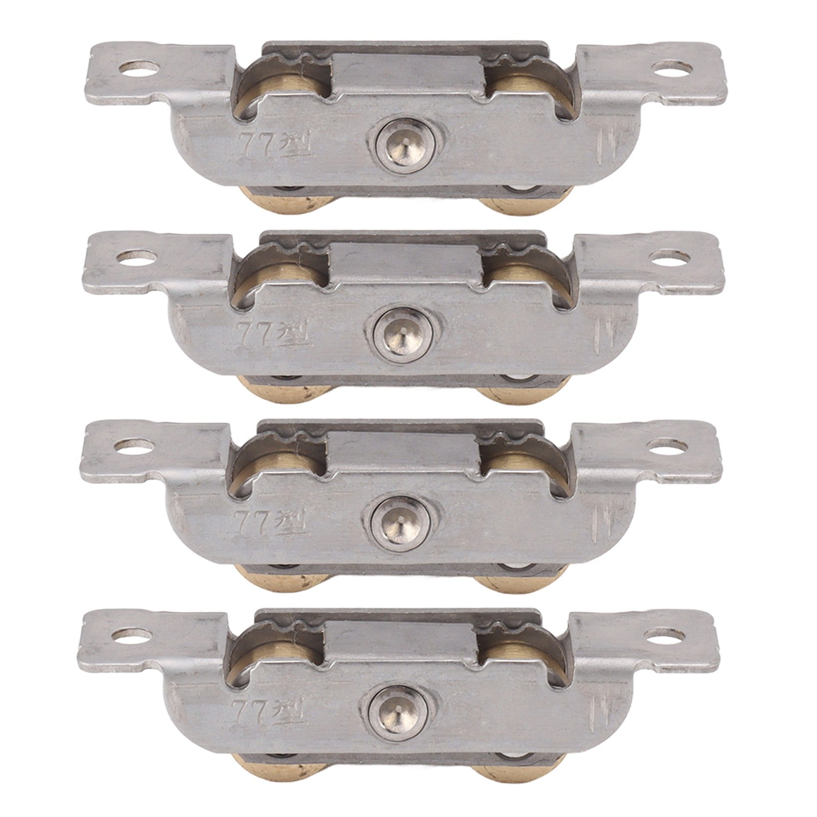 ya 14 4PCS Sliding Patio Door Roller Assembly Stainless Steel Copper Ball ing