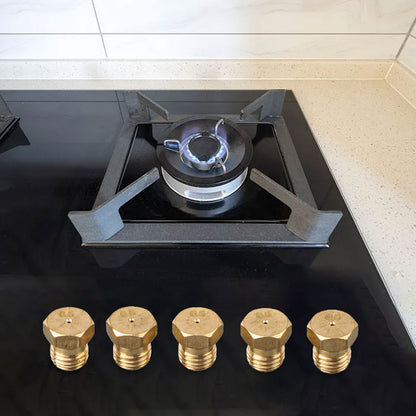 ya 14 Pision engineered Gas Hob Conversion Kit 5pcs Gas Set with Nozzles
