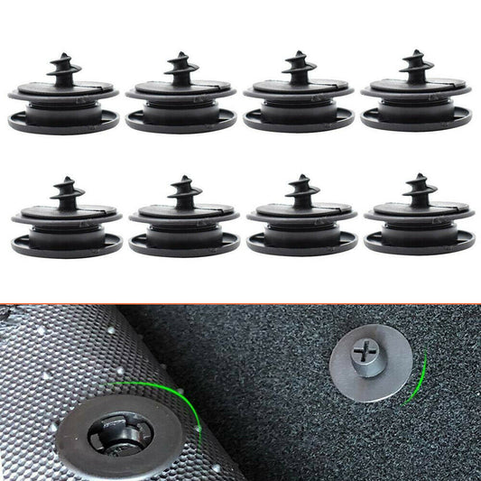 ya 7 6.10.3 8X Car Floor Mat Clips Carpet Fixing Retainer Universal Grips Clamps Holders