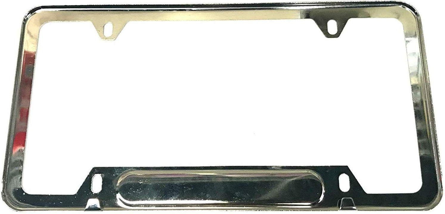 ya 1 8.5.2 1 Piece Car License Plate Frame Cover Hood Cap Trunk Black Carbon For 