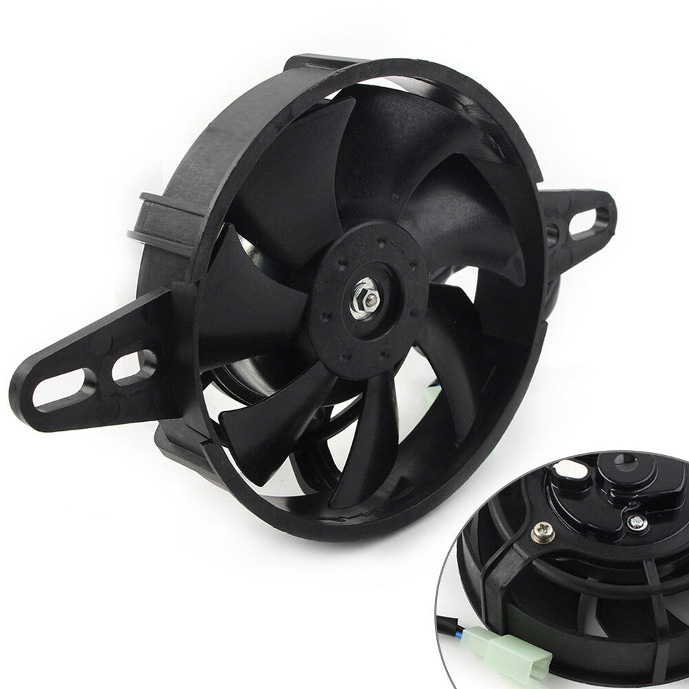 ya 5 8.7 For 150cc 200cc 250cc ATV Buggy Go Kart 12V Electric Engine Cooling Fan Radiator