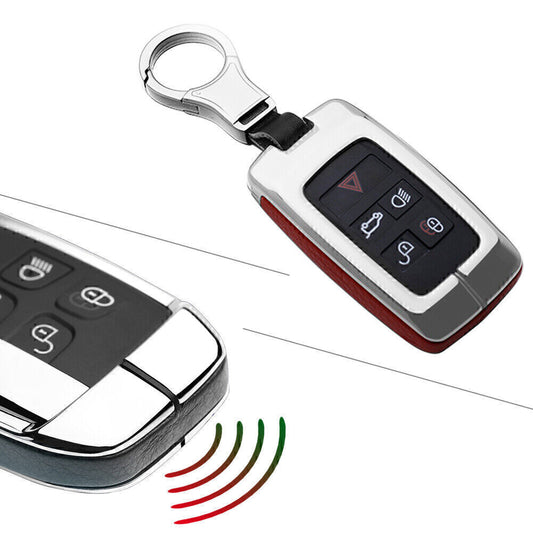 ya 5 6.16 Remote for Smart Key Fob Shell Cover Case for Range for Rover Evoque Velar Red Car